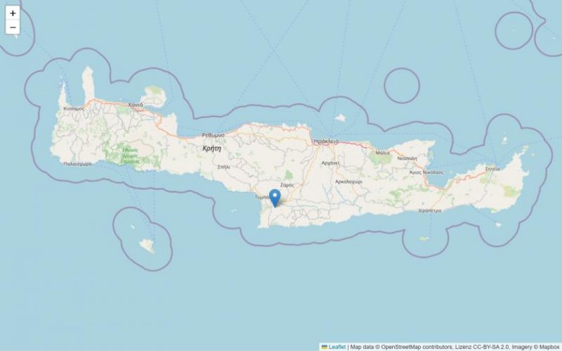 Kouses Kreta, Kouses: Baugrundstück 3.600 m² mit Baugenehmigung Grundstück kaufen